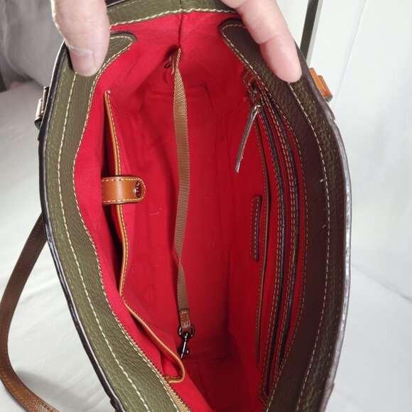Dooney & Bourke Small Lexington in Olive - Picture 7 of 9